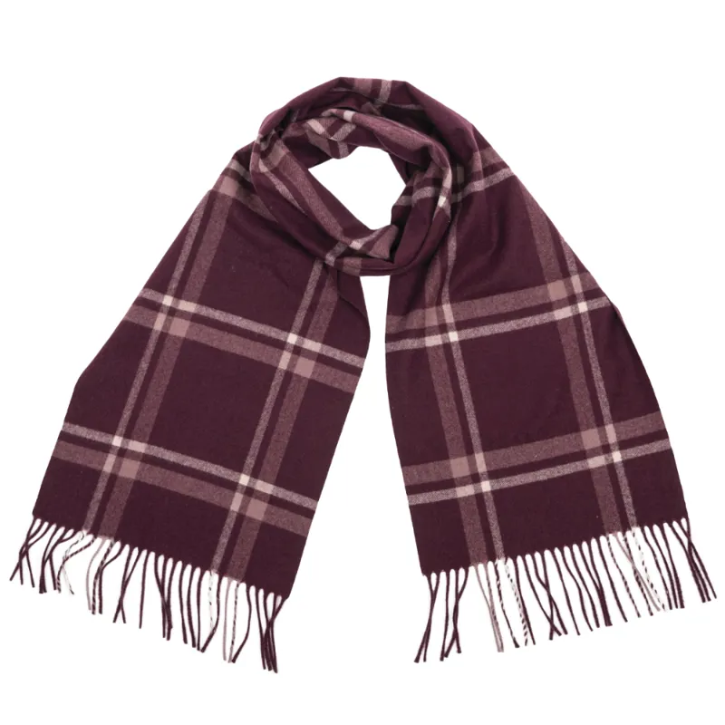 My LeMieux Highland Scarf - Rioja  